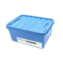Caja de almacenamiento de plástico colorido creativo para el hogar (SLSN014)